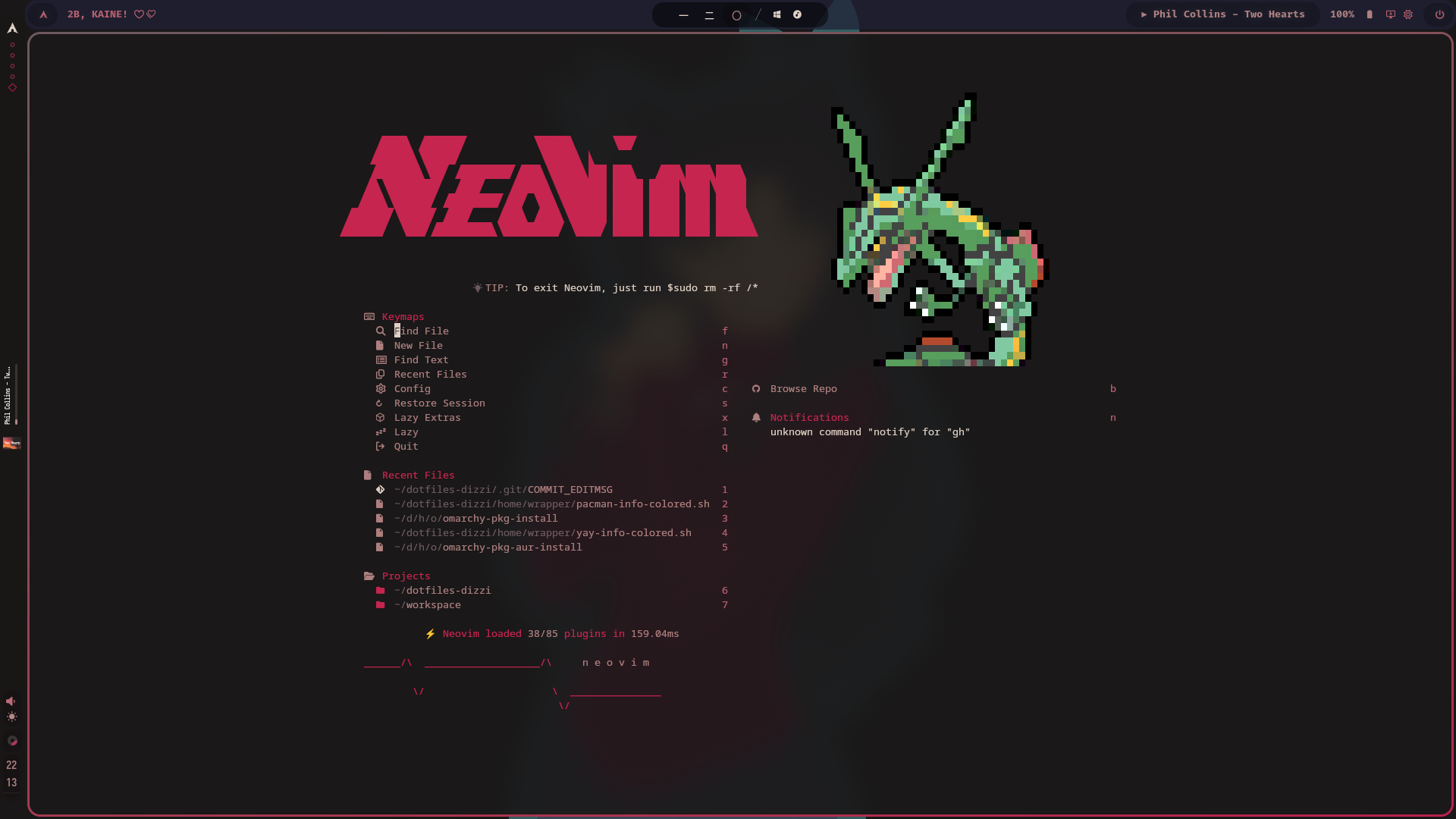 Dotfiles · Arch Linux