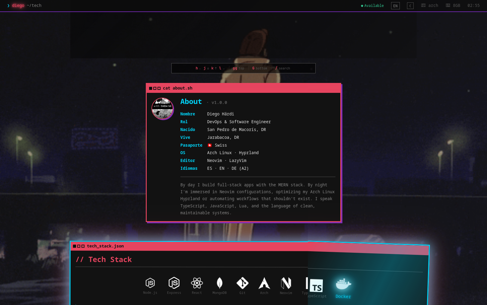 Terminal Portfolio